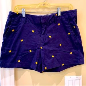 Jones and Co Lemon Shorts Size 8